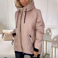 Elowen Sophisticated Jacket - Women's Lightweight Insulated Winter Coat with Hood, Flattering Fit, and Stylish Design 0