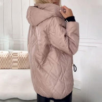 Elowen Sophisticated Jacket - Women's Lightweight Insulated Winter Coat with Hood, Flattering Fit, and Stylish Design 1