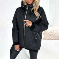 Elowen Sophisticated Jacket - Women's Lightweight Insulated Winter Coat with Hood, Flattering Fit, and Stylish Design 3