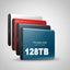 External Hard Drive Portable SSD High Speed USB Storage 128tb 0