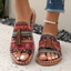 Flat Sandals | Boho Tassel Design, Orthopedic Support 0