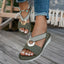 Flat Sandals | Metal Buckle, Slip-On Design 5