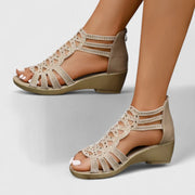 Flat Sandals | Open Toe, Adjustable Straps 1