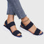 Flat Sandals | Stretch Cross Straps, Slingback Design 4