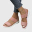 Flat Sandals | Stretch Cross Straps, Slingback Design 5