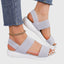 Flat Sandals | Stretch Cross Straps, Slingback Design 6