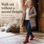Frostbella Women's Quilted Mid-Calf Snow Boots for Winter Warmth and Grip 6