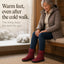 Frostbella Women's Quilted Mid-Calf Snow Boots for Winter Warmth and Grip 7