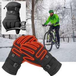 Heated Waterproof Gloves with 3 Heat Levels