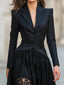 Gown | Tailored Blazer, Lace Skirt 2