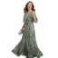 Halter Neck Midi Dress | Floral Motif, Flowing Silhouette 0