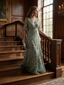 Halter Neck Midi Dress | Floral Motif, Flowing Silhouette 5