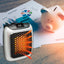 Compact Ceramic Heater with Thermostat and Timer