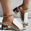 Heels | Rhinestone-Studded, Crocodile-Textured Upper 8