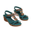 High Heeled Sandals | Gold Strappy Design, Elastic Strap 5