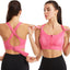High Impact Sports Bra | Zipped Front, Wide Shoulder Straps 4
