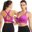 High Impact Sports Bra | Zipped Front, Wide Shoulder Straps 5