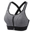 High Impact Sports Bra | Zipped Front, Wide Shoulder Straps 7