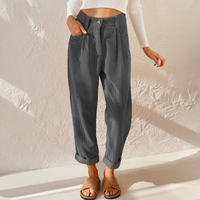 High Waist Pants | Wide Leg Design, Clean Silhouette 4
