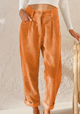 High Waist Pants | Wide Leg Design, Clean Silhouette 7