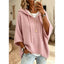 Hooded Jumper | Relaxed Fit, Waffle Texture 1