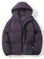 Hooded Puffer Jacket | Quilted Design, Zip-Up Closure 2