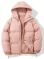 Hooded Puffer Jacket | Quilted Design, Zip-Up Closure 4