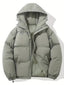 Hooded Puffer Jacket | Quilted Design, Zip-Up Closure 5