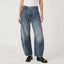 Juanita Wide Leg Cropped Jeans for Women – Relaxed Fit with Curved Silhouette 2