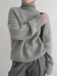 Jumper | High Collar, Soft Knit Construction 2