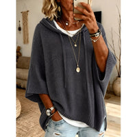 Jumper | Relaxed Fit, Hooded Design, 3/4 Sleeves 4