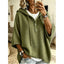 Jumper | Relaxed Fit, Hooded with Button Placket 4