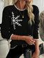 Jumper | Round Neckline, Ribbed Cuffs 5