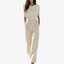 Jumpsuit | Belted Waist, Flowing Fabric 0