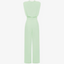 Jumpsuit | Belted Waist, Flowing Fabric 6