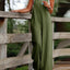 Jumpsuit | Linen Wide Leg, Sleeveless Dungaree 0
