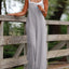 Jumpsuit | Linen Wide Leg, Sleeveless Dungaree 10