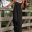 Jumpsuit | Linen Wide Leg, Sleeveless Dungaree 14