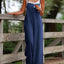 Jumpsuit | Linen Wide Leg, Sleeveless Dungaree 16