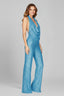 Jumpsuit | Sequin Halter Neck, Wide Leg Pants 2