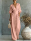 Jumpsuit | V-Neckline, Wide Leg Silhouette 10
