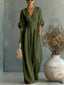 Jumpsuit | V-Neckline, Wide Leg Silhouette 8