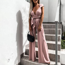 Jumpsuit | Wide Legs, Fitted Waistband 4