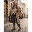 Knee-High Winter Boots | Fur-Trimmed Top, Side Lace-Up Detail 8