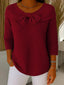 Knit Top | Bow Detail, Fitted Silhouette 4