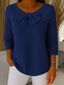 Knit Top | Bow Detail, Fitted Silhouette 5