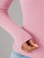 Knit Top | Buttoned Henley Neckline, Fitted Silhouette 6