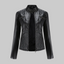 Leather Jacket | Water-Repellent, Four Exterior Pockets 0