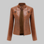 Leather Jacket | Water-Repellent, Four Exterior Pockets 1