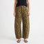 Leopard Print High Waisted Wide Leg Jeans for Women - Stylish Baggy Fit, Comfortable Stretch 0